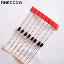 RHECCOW 500 шт./лот выпрямительный диод 1N4003 IN4003 DO-41 1A общие диоды
