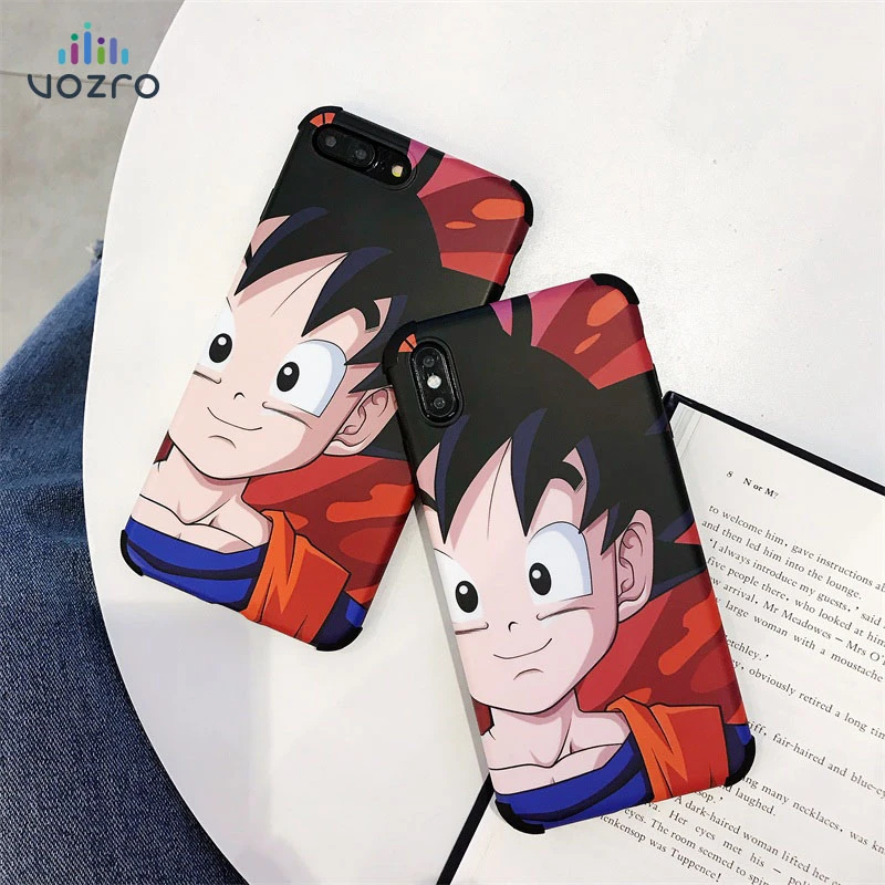 

VOZRO Dragon Ball Phone Case For Iphone 6 6s 7 8 Plus X Xr Xs Max Bumper Telephone Covers Accessories Bag
