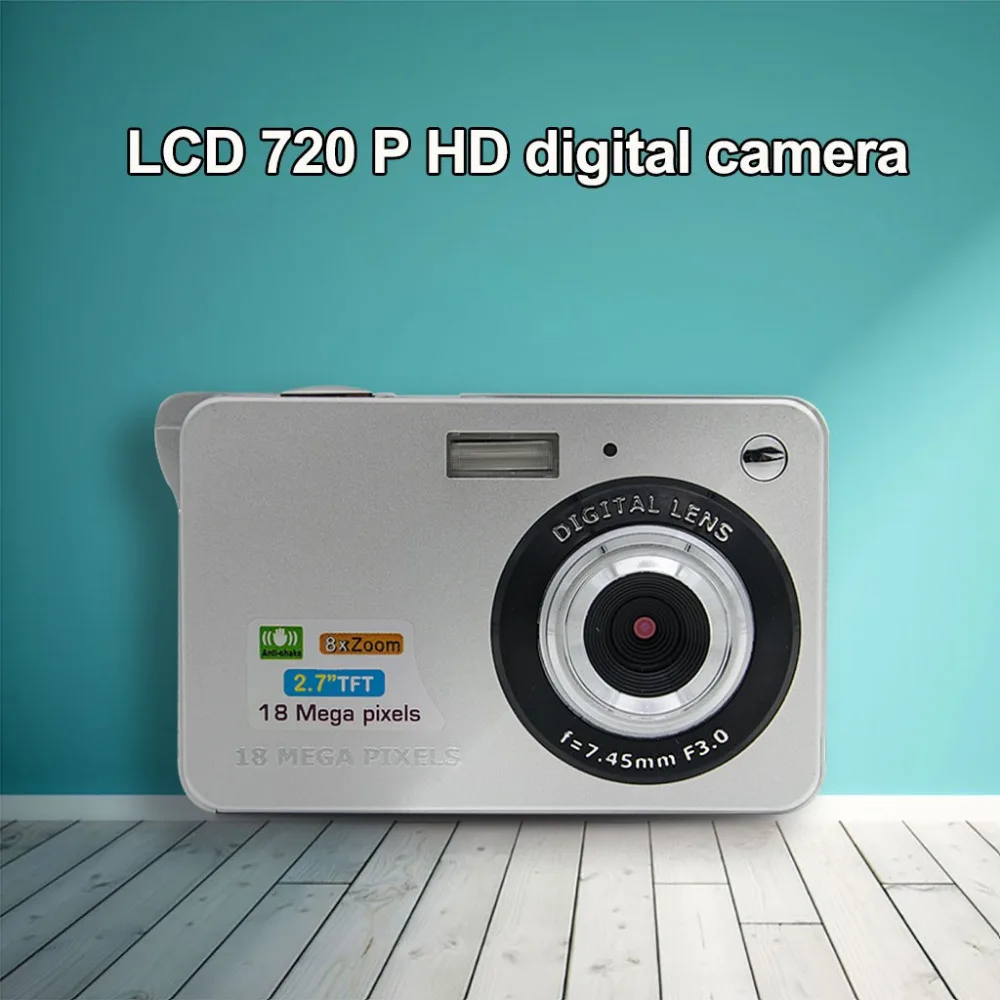 18 Мега Пиксели 3.0MP датчик CMOS 2,7 дюймов TFT ЖК-дисплей экран HD 720P цифровой Камера Futural JULL12