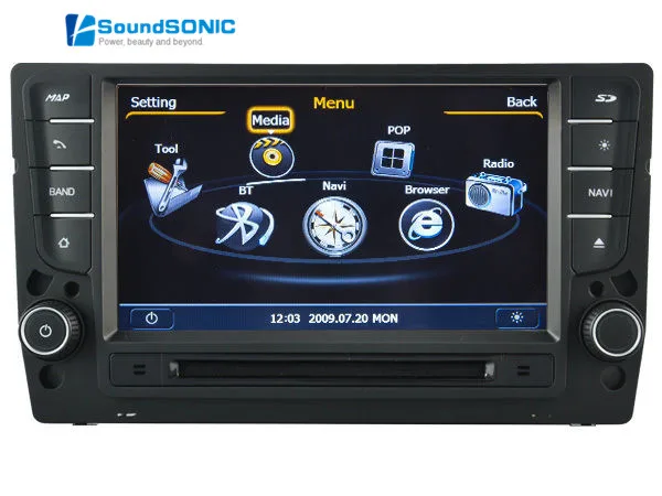 Для Volkswagen Гольф 7 MK7 VII 2013 Android 4.4 Авторадио автомобиля медиа-Стерео DVD GPS аудио-видео плеер+ HD Камера