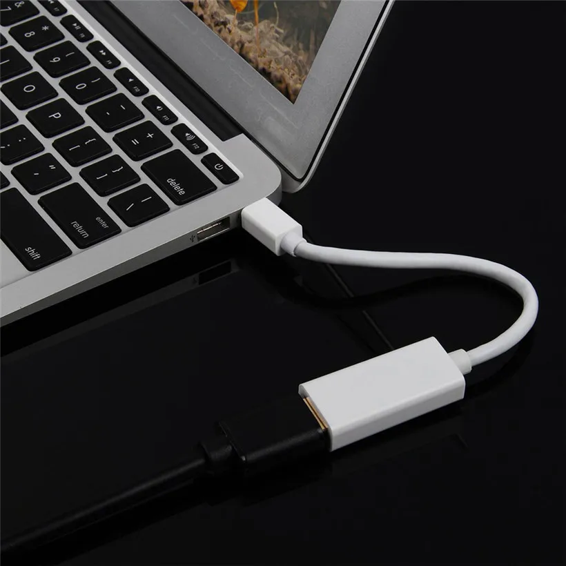 Расширенный 2018 компьютерные аксессуары новый мини порт для HDMI кабель адаптер