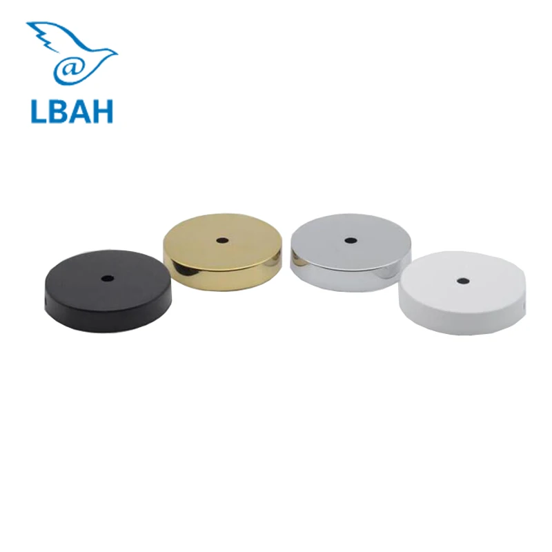 

Free D100mm White/Black/Silver/Gold Ceiling Plate Ceiling Canopy For DIY Pendant Light Wall Sconce Mount Ceiling Lamp Base