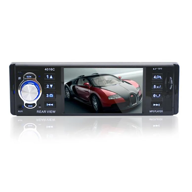 

4.1 HD In Dash Stereo FM Radio USB SD Vehicle Reverse Car MP5 DVD Player Car radio 24Bit DAC AVI MP4 MP3 C81030