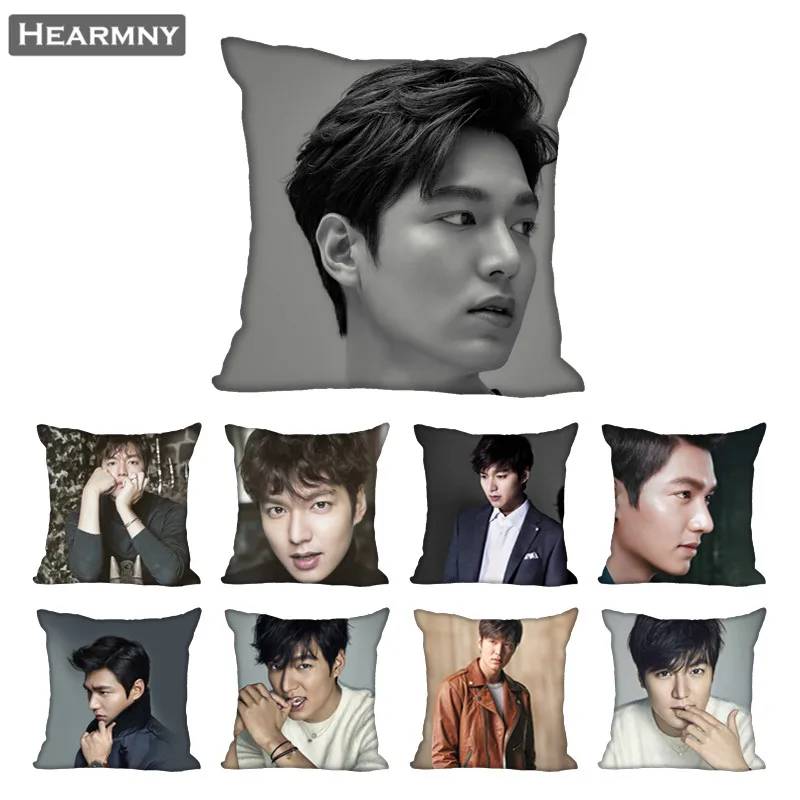 Lee Min Ho Pillow Case For Home Decorative Pillows Cover Invisible Zippered Throw PillowCases 40X40 45X45cm