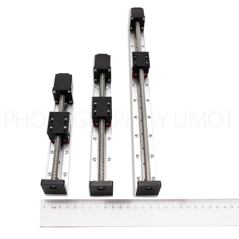 

Linear guide set openbuilds mini linear actuator set 50/100/150/200/250/300mm linear module with nema 11 stepper motor