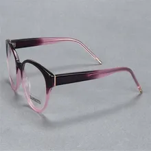 Ретро унисекс новая мода полный обод ацетат прогрессивные мульти-фокальные линзы очки Рамка для очков для дальнозоркости дальние очки для чтения