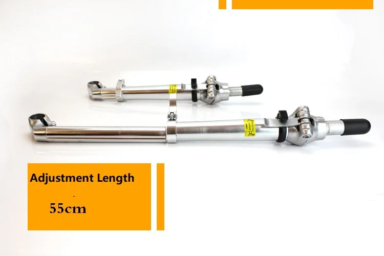 Складной велосипедный стержень 25,4 мм 22,2 мм/25,4 мм телескопическая двойная Регулировочная головка BMX Аксессуары для электрического велосипеда