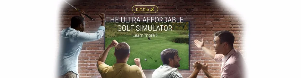 Title Micro Golf swing Simulator TruGolf Edition Air набор для гольфа Premium, двойная лицензия