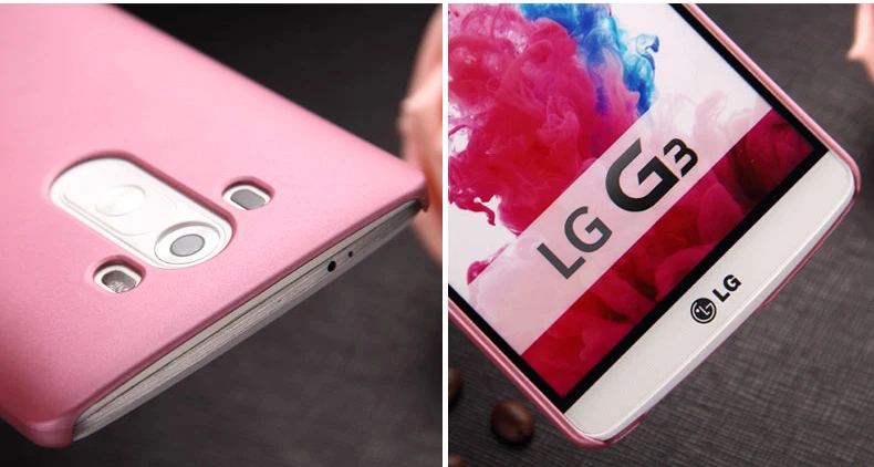 Матовая Пластик Coque 5.5For Lg G3 чехол для Lg G3 D855 D856 D857 D859 телефона чехол-лента на заднюю панель