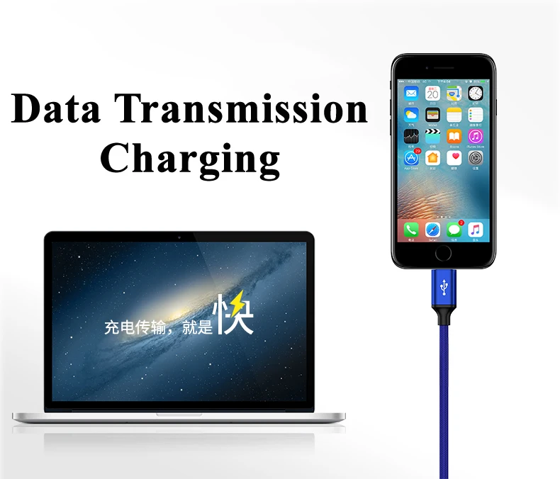 Nohon Cable For iPhone X 8 8 Plus 7 7Plus 6 6S 5S Plus iOS 11 10 9 8 iPad 8pin Fast Charger Data Sync Phone Cables For Lightning Details (09)