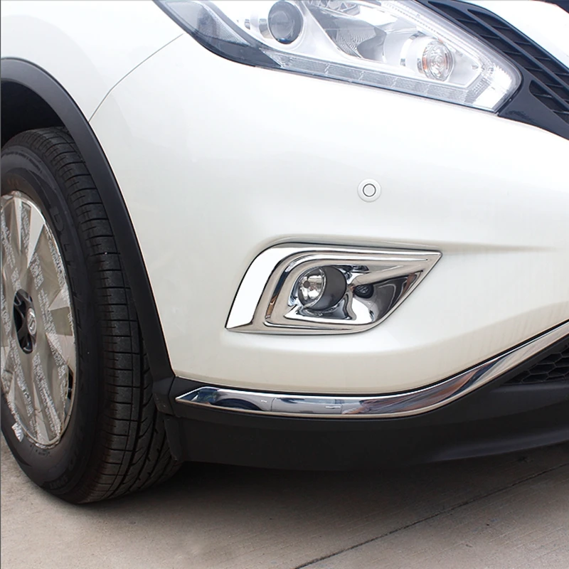Автомобильный Стайлинг для Nissan Murano 2015 2016 ABS хромированный внешний передний