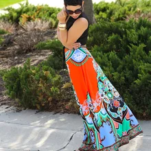 Сари индийский женский сари полиэстер Настоящее Новое поступление платья этнический Ветер Тайланда Печать большая юбка Длина юбки