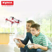 Mini Drone RC Helicopter X12s 4CH 6-Axis Remote Control Black Red Without Camera Plastic LED Light Quadcopter Outdoor kid Toy