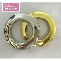 15 PS / Lot New High Quality Curtain Accessories Large Roman Ring Eyelets For Curtains 2 Colors Hole-digging Circle 2