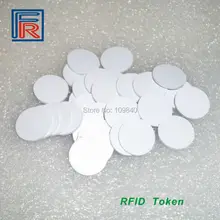 125 кГц rfid ПВХ маркера, ПВХ Монетки RFID, RFID ABS маркера, 100 шт./лот
