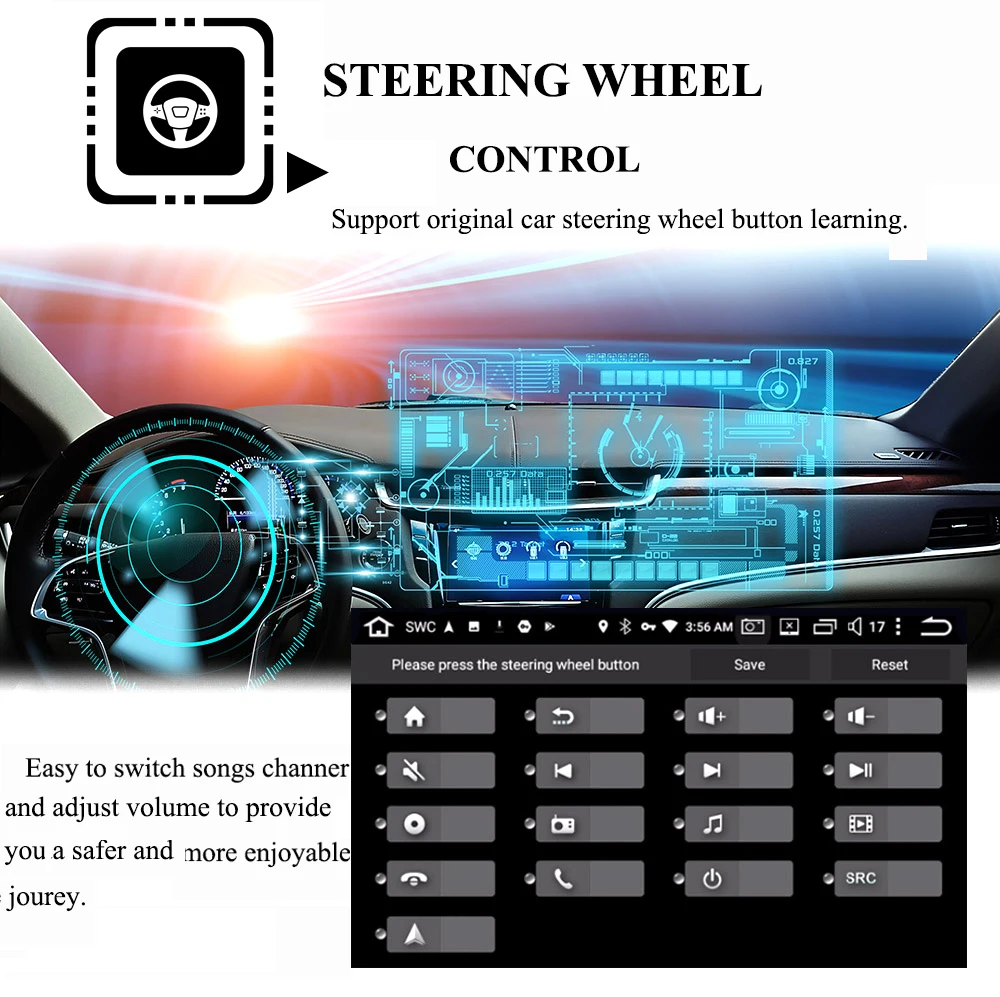 Excellent ARKRIGHT 7" Android 8.1 4GB 64GB Universal Car Radio Audio Stereo HD GPS Navigation Head Unit DVR OBD Multimedia Player DSP 4G 3