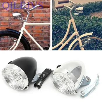 

Bicycle Light Vintage 3LED Front Lamp Cycling Safety Flashlight Headlight Night Light Waterproof MTB Fixed Gear Lights Retro Bik