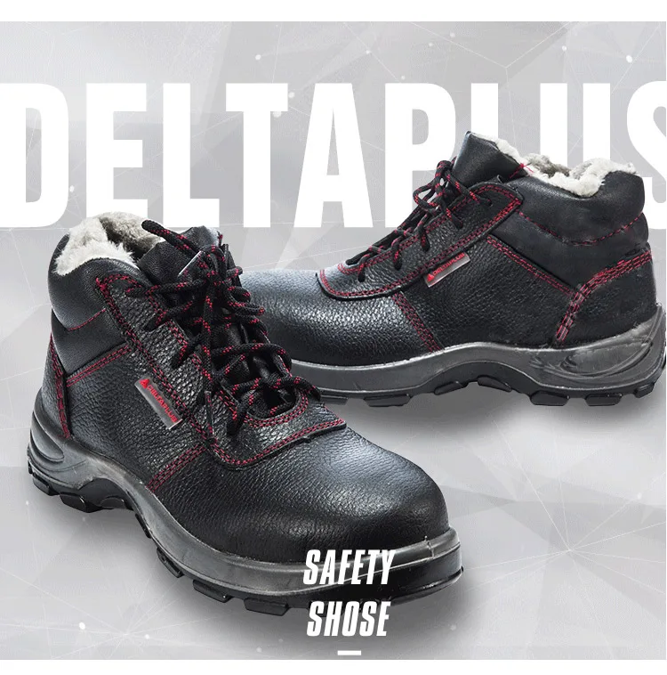 Deltaplus/301105 г.; безопасная обувь; нескользящие теплые рабочие ботинки из хлопка с изоляцией 18 кв; износостойкая Рабочая обувь