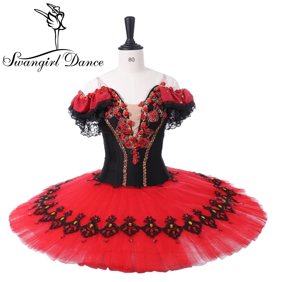 Tutu de ballet classique adulte tutu de ballet rouge pour la