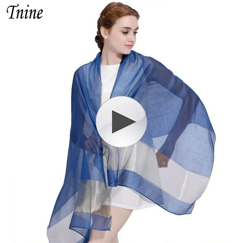 

Silk Scarves Gold Silk Women Scarf Fashion Black Stitching Gold Silk Scarves Long Section Soft Shawl Muffler Organza Scarf