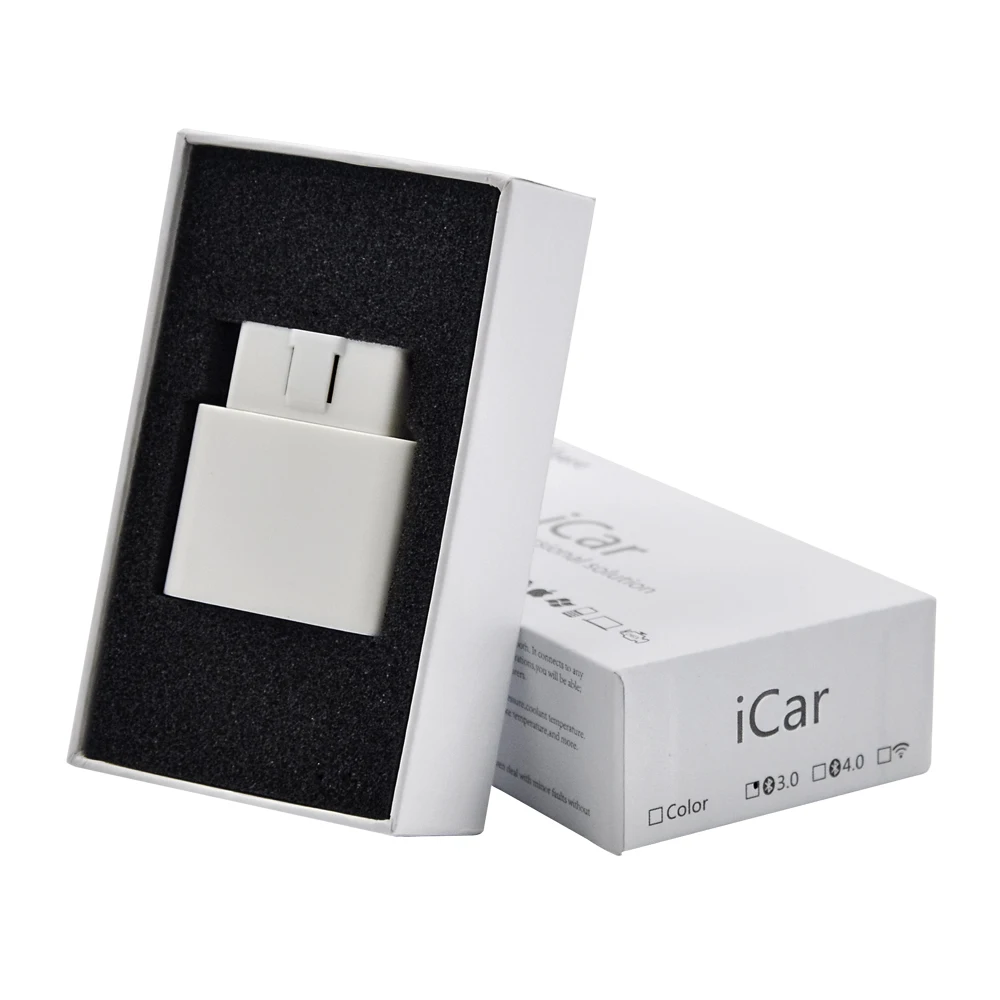 Новое поступление iCar ELM327 Bluetooth OBD OBD2 считыватель кодов диагностические инструменты ELM 327 с переключателем