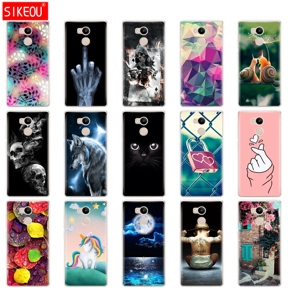 

soft TPU Cases For xiaomi Redmi 4 pro Case Cover Silicon phone Cover For Redmi 4 prime Case printing 360 full protective coque
