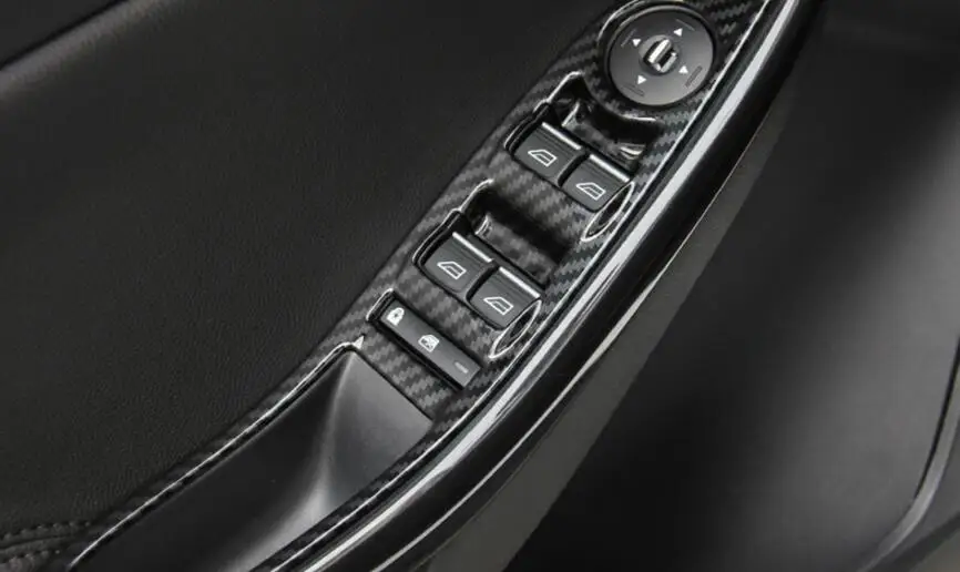 

Door Window Button Trim For Ford Focus MK 3 2015 2016 2017 Car Accessories