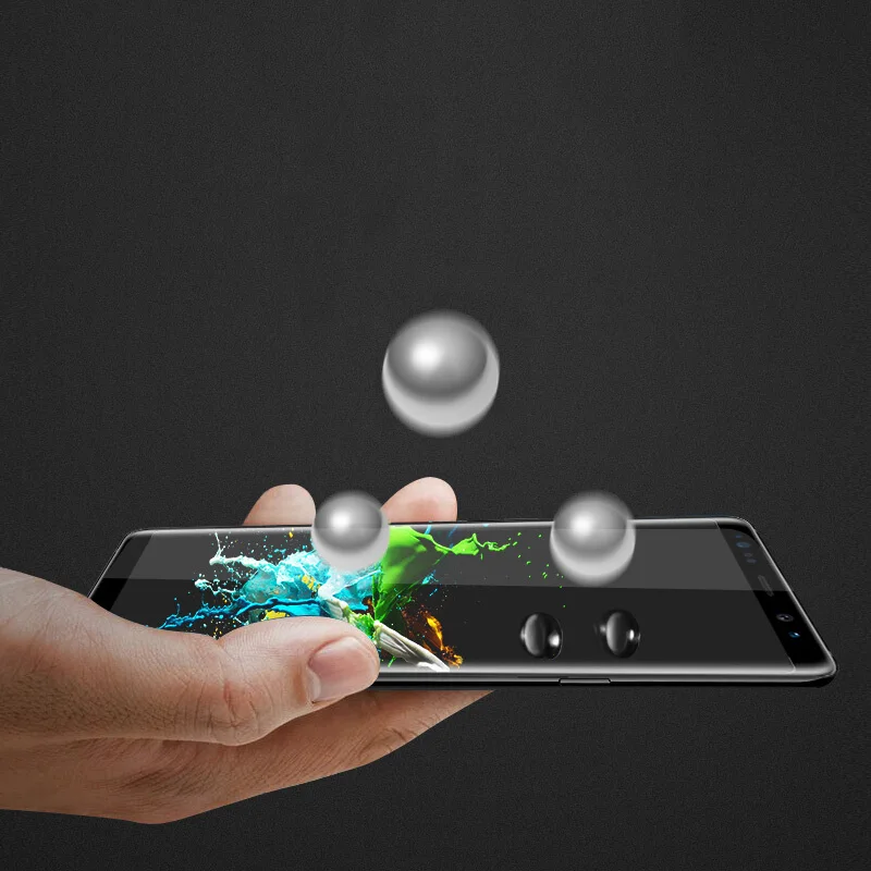 JGKK для Note 9 3D Полный Клей закаленное стекло чехол дружественный протектор экрана
