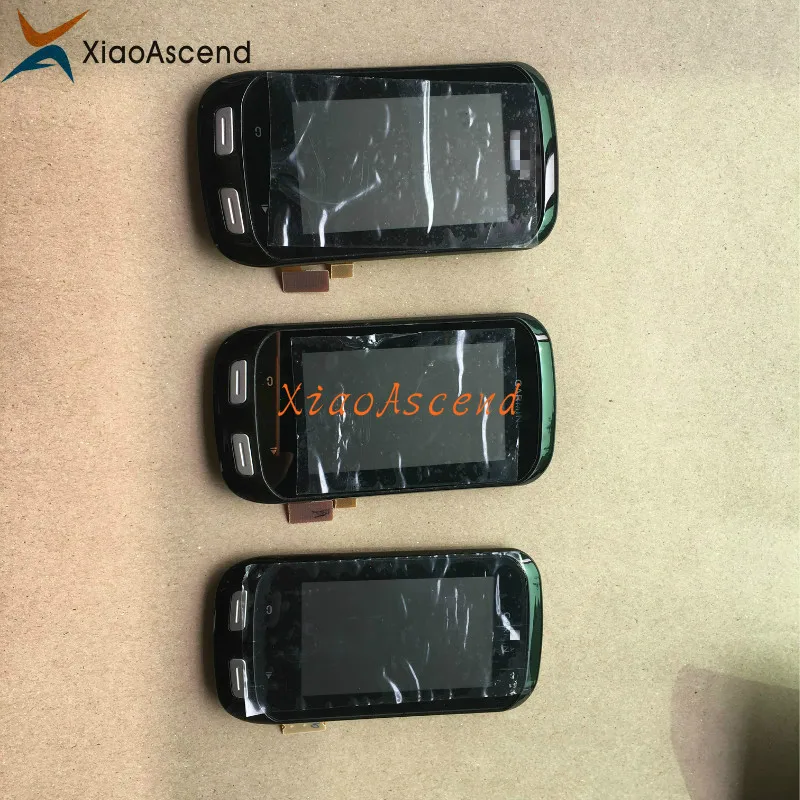 

OEM WD-F2440UL-6FLW 3" inch LCD Screen for Garmin Edge 1000 GPS Bicyle Code Table LCD Display Replacement with Frame