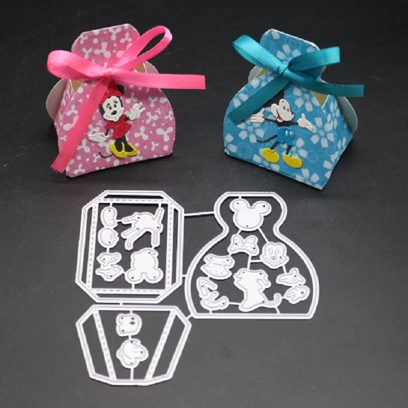 Glita Creatif 3D сумка для резки металла штампы DIY скрапбукинга бумаги ремесло карты
