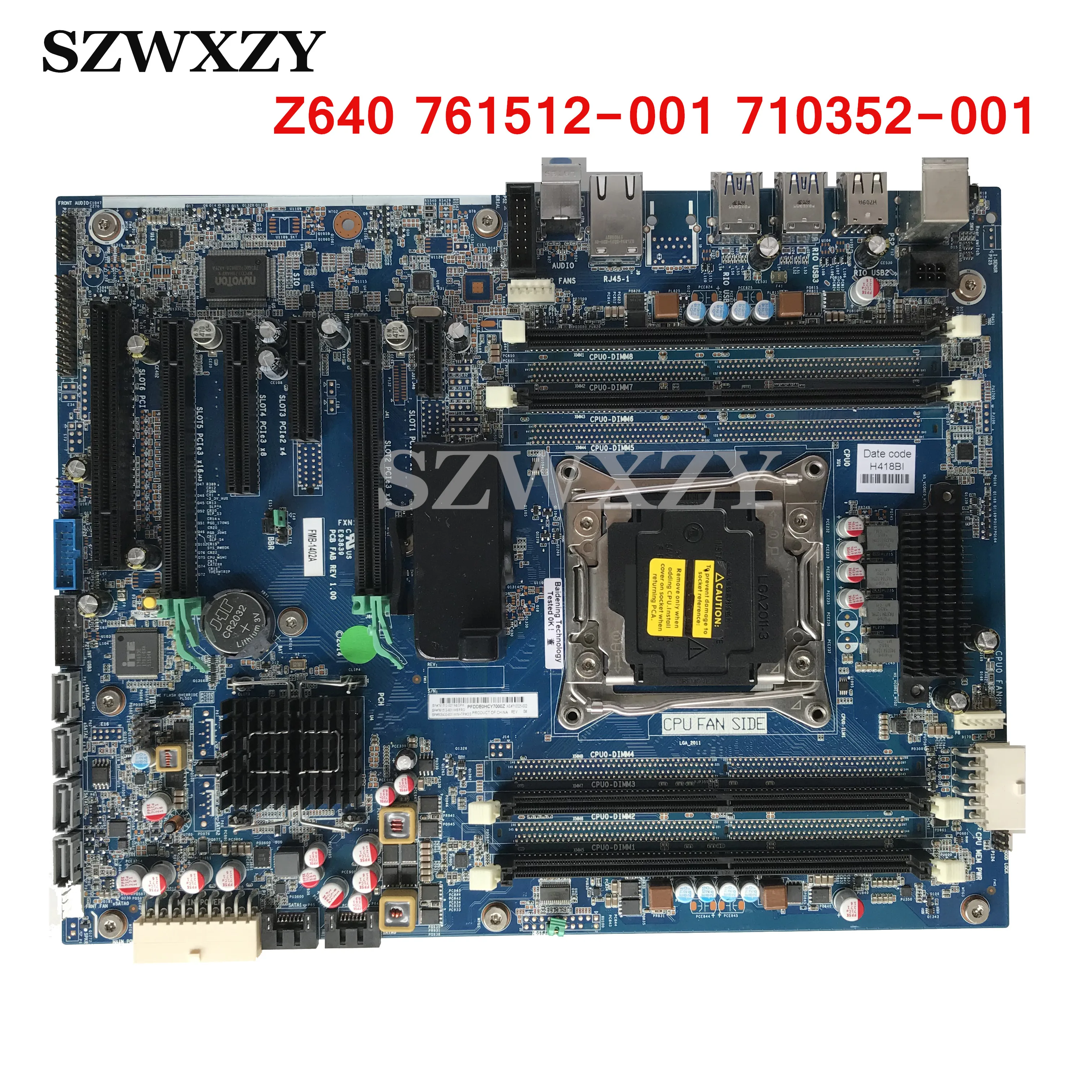 Высокое качество для hp Z640 рабочей станции материнская плата 761512 001 710352 001X99 C612 LGA 2011