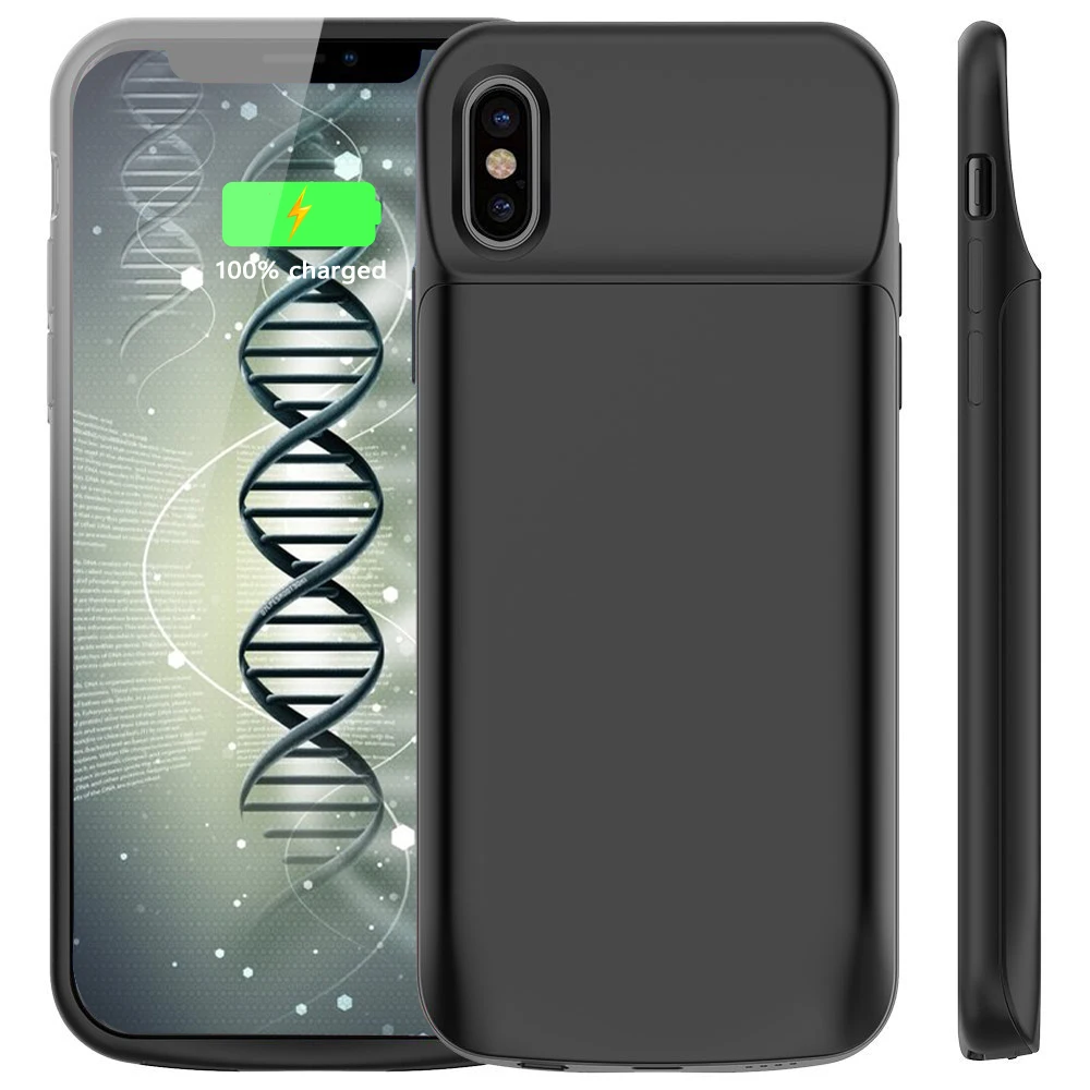

1pc/lot Very cheap 3600mah Back Clip Battery Wireless Charger Case Power Bank For iPhone X Mobile Phone Power