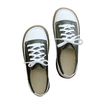 

Spring explosions hot cute Japanese women's shoes shallow mouth low to help running casual big head doll shoes