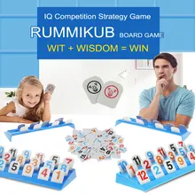 Игрушечная игра-головоломка в стиле «маджонг». Настольная игра. Карточная игра в стиле рамми. Логическая игра с цифрами. Вечерние игры для детей или взрослых