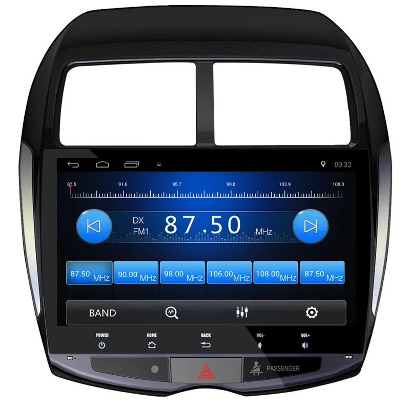 Sale 10.2"Android 7.0! Car DVD PC Multimedia DVD Player GPS Navi Stereo Radio Fit Mitsubishi ASX 2010 2011 2012 3G WIIF OBD DVR CAM 1