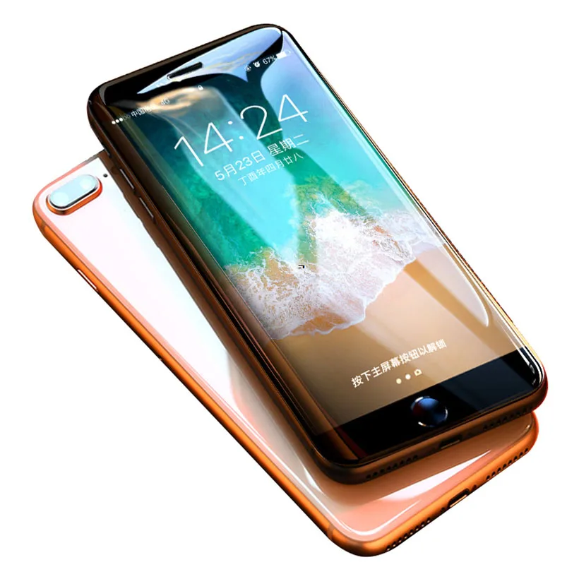 9D полное покрытие защитное стекло для iPhone 12 11 Pro Max мини экран протектор