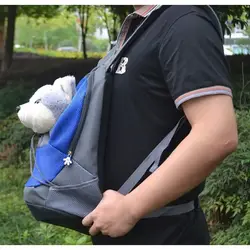 Дышащая сумка для домашних животных, переносная Воздухопроницаемый рюкзак для домашних животных, воздухопроницаемая сумка для собак с