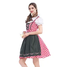 carnaval kigurumi Bavarian costume beer attendant waitress dress girls Oktoberfest beer festival pub party servant dress carnaval kigurumi Bavarian costume beer attendant waitress dress girls Oktoberfest beer festival pub party servant dress