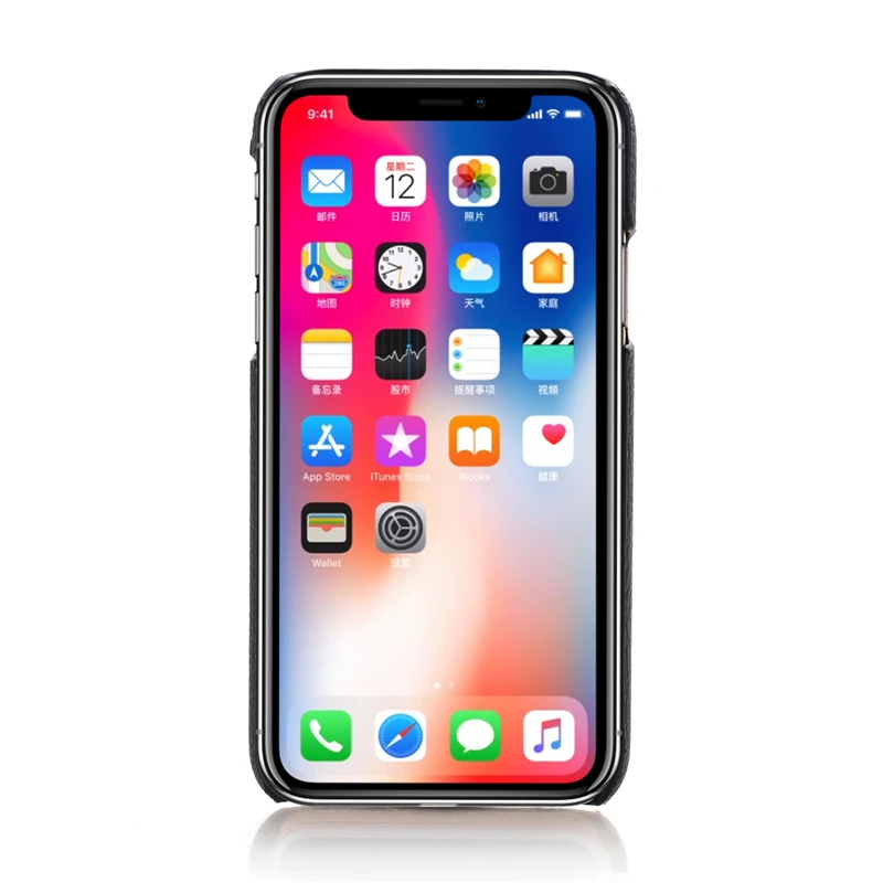 Кожаный чехол в стиле ретро с отделениями для карт iPhone 11 Xs Max XR противоударный
