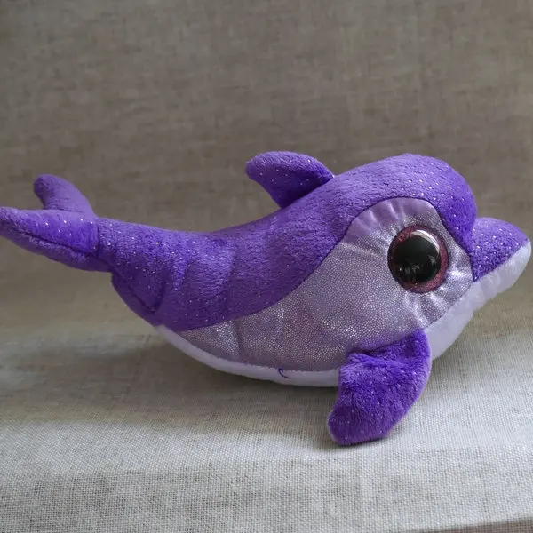 purple dolphin stuffed animal