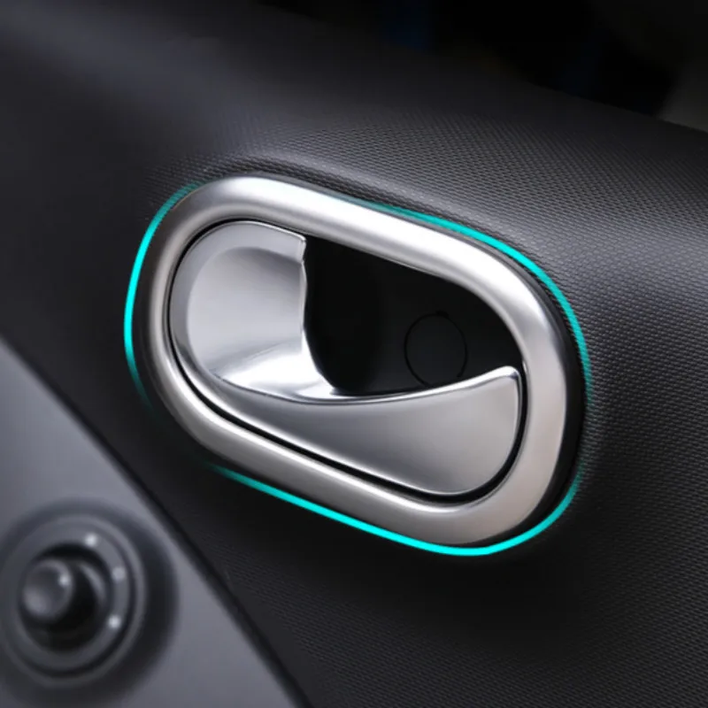 For Smart Fortwo Forfour Inner Handle Decorative Frame 304 Stainless