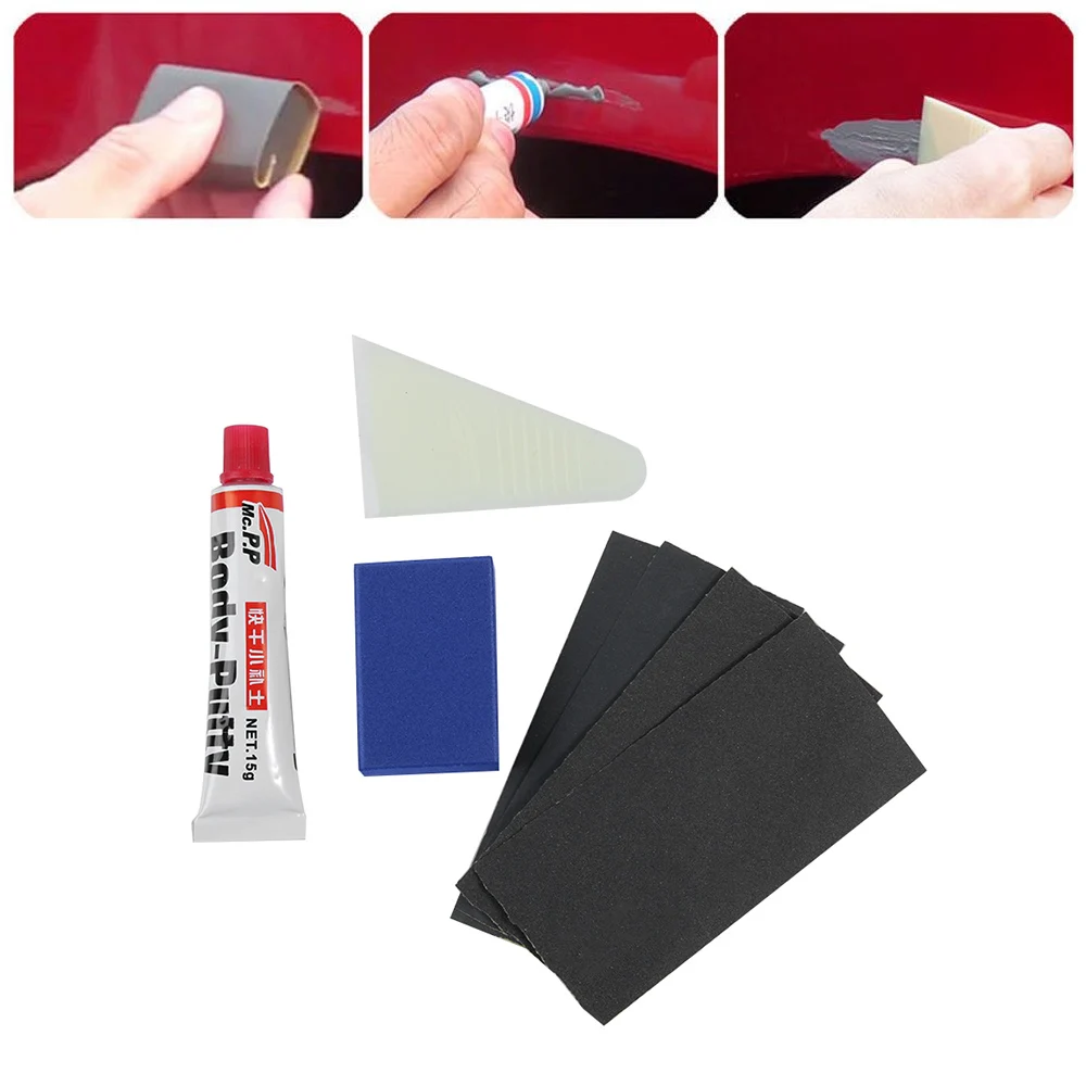 1 Set 15g Practical Auto Car Body Putty Scratch Filler Painting Pen