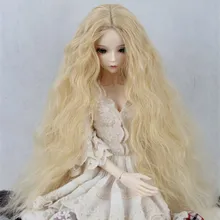 BJD SD Doll Wigs Vampire Chloe Male Female Dolls Gold Long Curly 1 3 1 1
