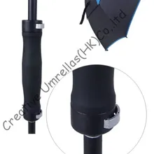 134 см диаметр Гольф Рыбалка зонтик, авто открытый. 14 мм стекловолокна вал и 5,0 стекловолокна ребра, двойной слой, ветрозащитный