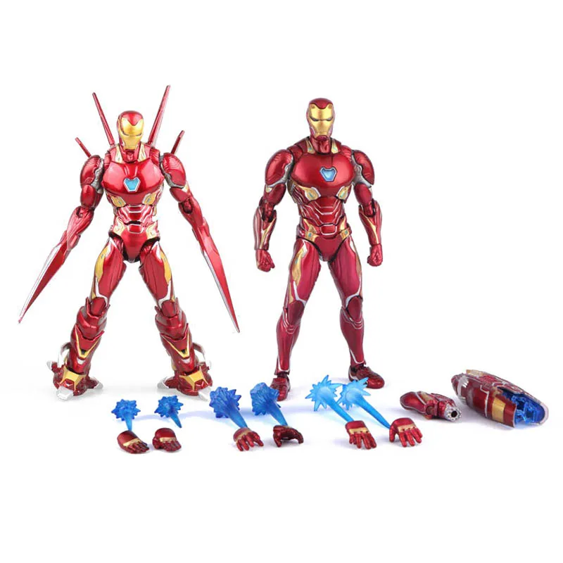 Бесплатная доставка Новые романы SHF Ironman MK50 Nano набор оружия Мстители эндмейд