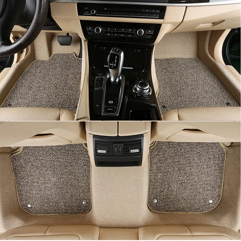 Автомобильный напольный коврик коврики для Audi A1 A3 A4 A5 A6 A7 A8 A8L Q3 Q5 Q7 S6 S7 S8 SQ5 TT RS4 RS5