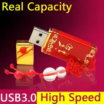 

Red Ceramics Ceramic China Style Shaped Usb Beautiful Flash Drives 8gb 16gb 32GB 64GB Usb 3.0 Flash Memory Drive Gift Pendrive