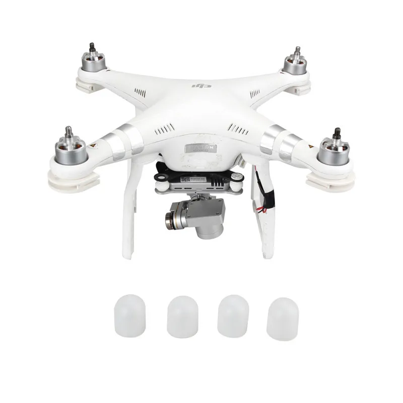 4pcs/lot DJI Phantom 4 / 3 Motor Guard Cap 3D Printed Protector Cover For DJI Phantom4 Phantom3 Motors