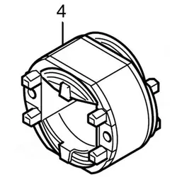 AC220V-240V 594438-4 статора поле заменить для Makita UB1100 UB1101