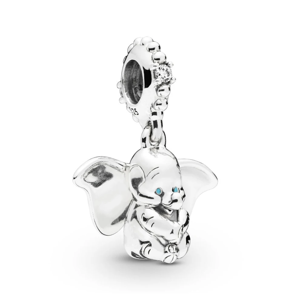 

PANDOCCI 925 Sterling Silver Dumbo Charm Fit Original Women Bangle Bracelet Diy Jewelry 2019 Spring